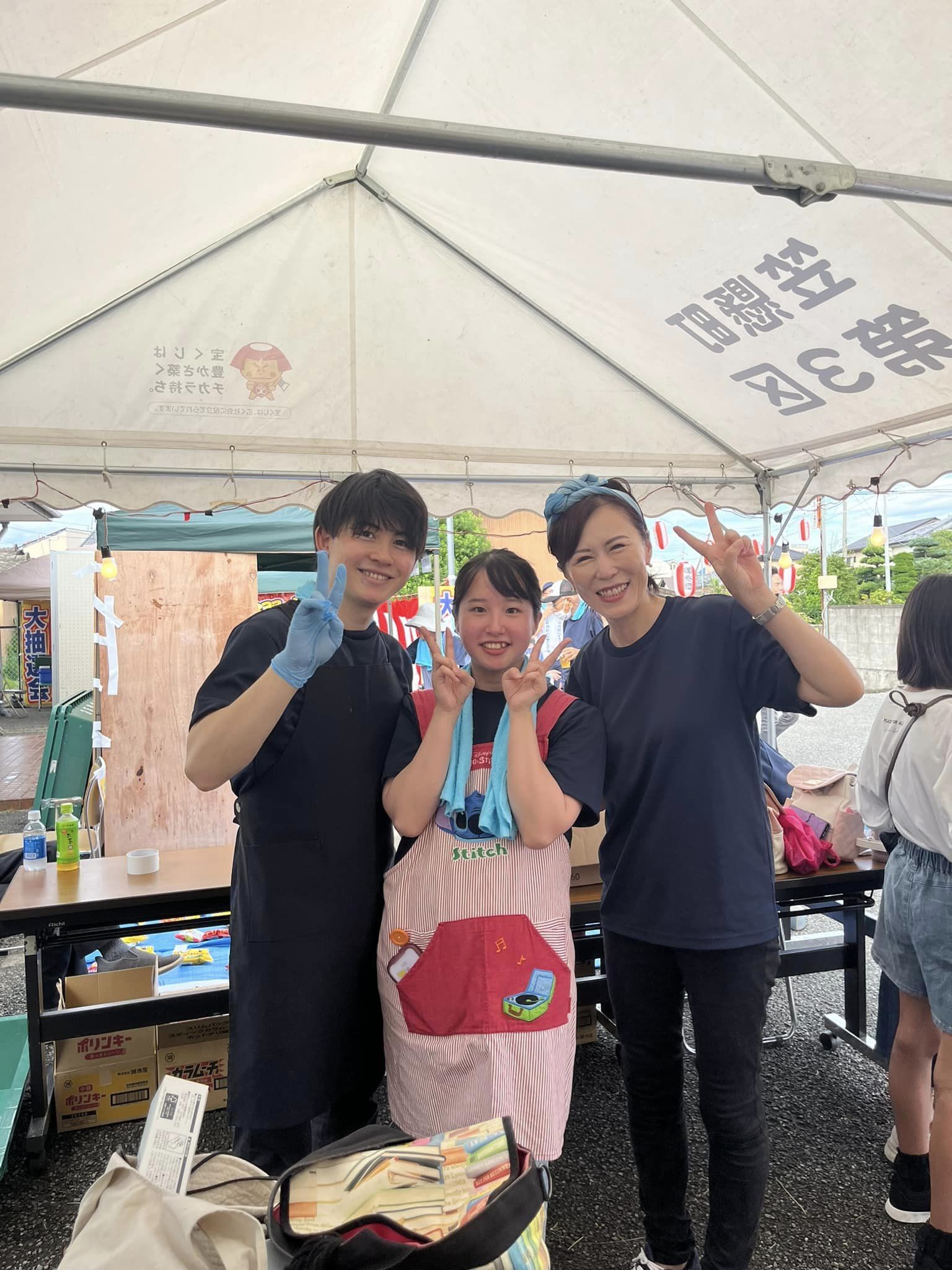 今日は３区と７区の納涼祭でした